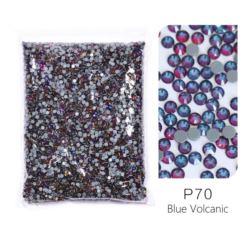 Крупная упаковка Единообразная имитация стекла Австрийский горячий бриллиант, Дно с термоклеем Сделай сам Одежда Обувь и Головные уборы Ювелирные изделия Стразы