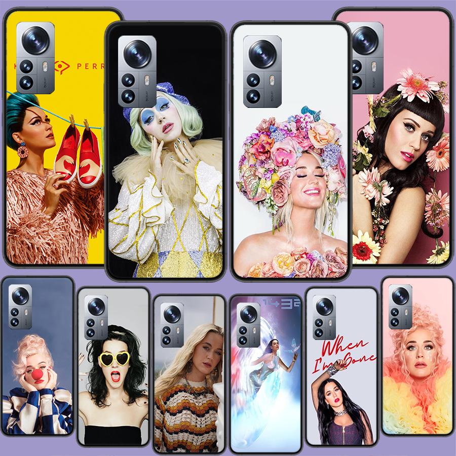 Singer K-Katy Perry Phone Case For Redmi Note 13 Pro Plus 14 Pro+ 12S 12 11S 11T 11E 11 10S 10 9S 9 Xiaomi Capa TPU
