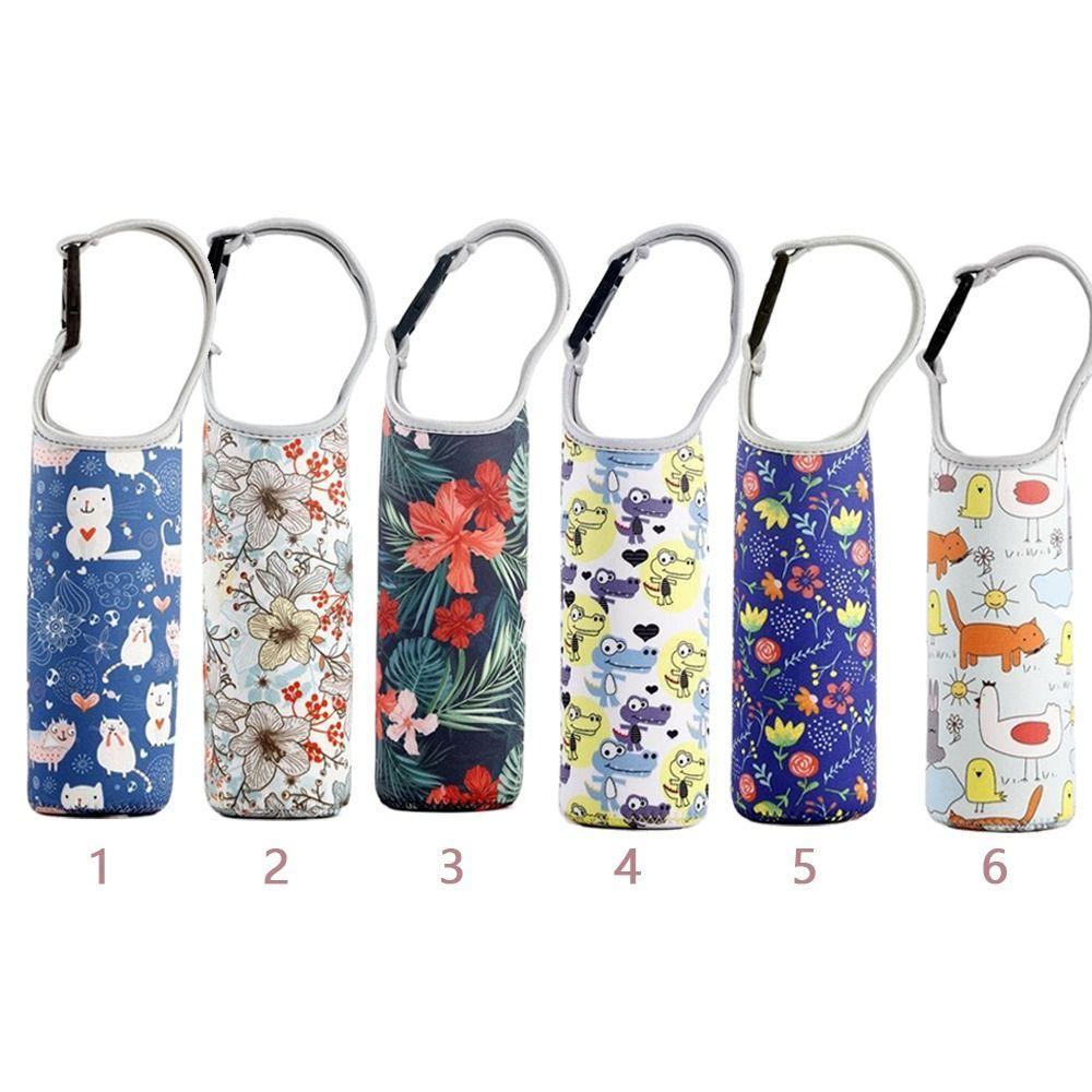 Multi-purpose Sport Water Bottle Cover Waterproof Bucket Handbag Universal Cup Sleeve Outdoor
