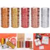 Christmas Metallic Bakers Twine 109 Yards Christmas Decorative Wrapping Twine String for Gift Wrapping Gift Decoration