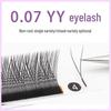 0.07Y-Type Grafted Eyelashes: Tangle-Free, Rooted, YY Love Web Weaving, Floral Planting.
