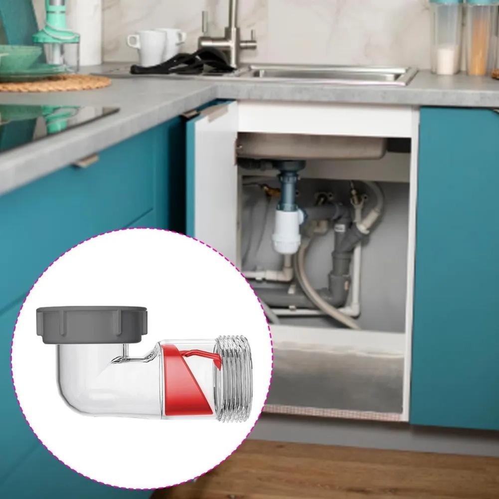 Sink Drain Check Valve Designed for Anti-Odor Performance and Worm Protection in Standard Kitchen Drain Tube Installations