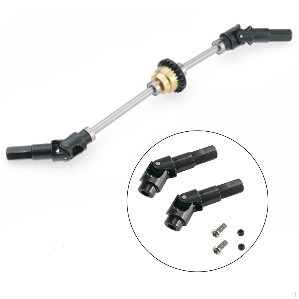 1 Pair RC Car Front Drive Shaft for WPL Parts C14C24C34 C44 B14 B16 B24 B36
