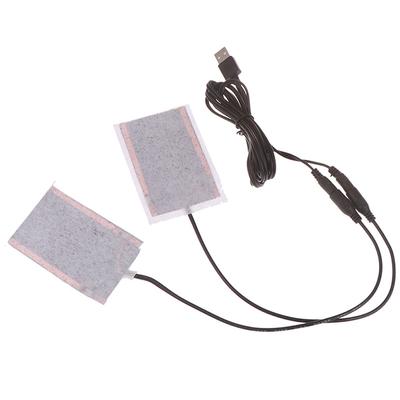 1 комплект портативный USB-нагреватель Diy, зимняя теплая пластина для обуви, перчаток