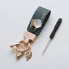 1PC Hand Rope French Shell Key Chain Exquisite Small Fresh Key Ring Car Pendant Ins Phone Charm Multiple Options Available