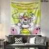 diddl Wall Tapestry Aesthetic Wall Hanging Printed Fabric Blanket Decorative Tapestries for Bedroom Living Room Home Decor