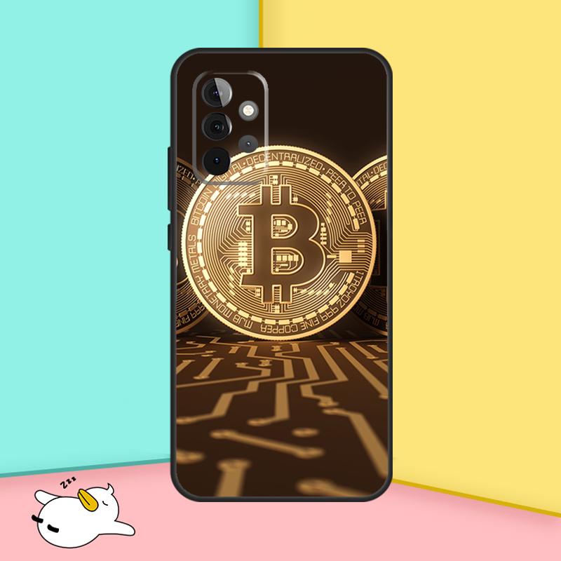 Чехол Bitcoin для Samsung Galaxy A53 A13 A23 A33 A17 A06 A16 A56 A36 A54 A34 A14 A52 A32 A15 A35 A55