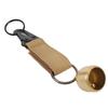 Bear Bell Thickened Webbing Brass with Snap Hook Clear Sound Keychain Bell for Outdoor Climbing