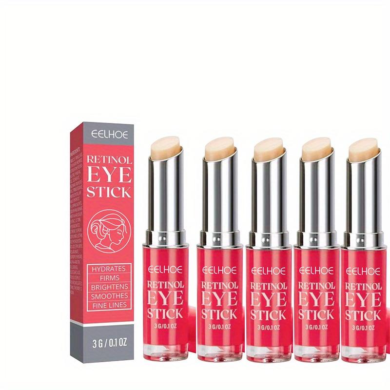 Retinol Eye Cream Stick, Anti-wrinkle Light Black Eye Anti-swelling Compact Skin Instant Eye Repair Essence Stick Eye Care