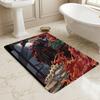 Dragon Warrior Living Room Non-Slip Area Rug Soft Carpet for Bedroom Game Playroom Sofa Office Home Decor Doormat Christmas Gift C9211360