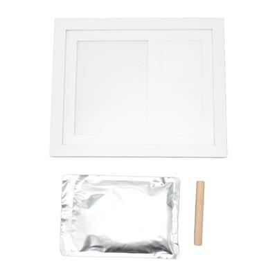 Набор для отпечатков ручек и ножек младенца Сделай сам Безопасный набор для отпечатков младенца Фоторамка для памятных событий Декор для детской комнаты