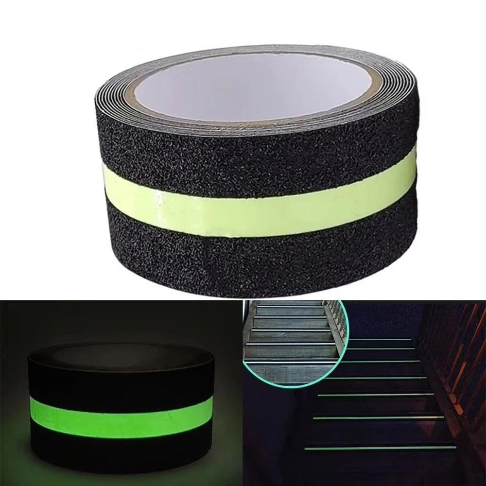 5CM x 5M Traction Tape Glow in the Dark Non Skid Safety Tape Anti Slip Tape Stair Tread