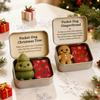 Christmas Pocket Hug Gift Handmade Felt Doll In A Box Little Pocket Hug with Gift Card Thoughtful Gift for Friends Family