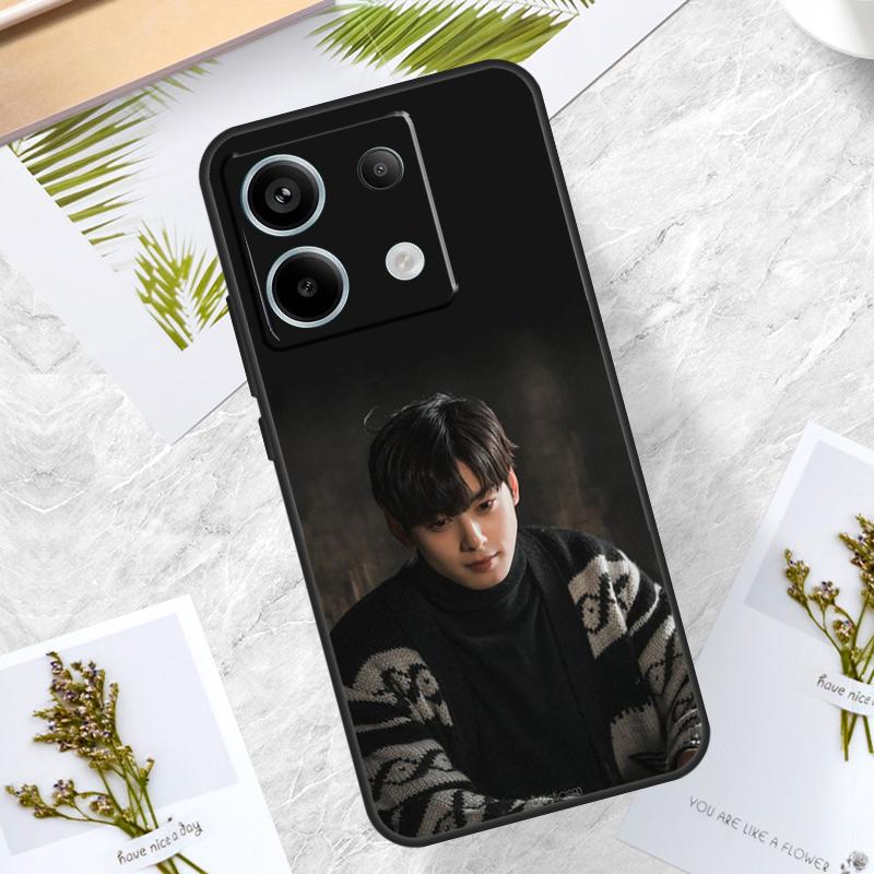 Ча Ын У корейский актер певец Чехол Для Xiaomi Redmi Note 13 Pro 12 11 10 9 9S 10S 11S 12S Чехол Для Redmi 12C 9C 10C 13C