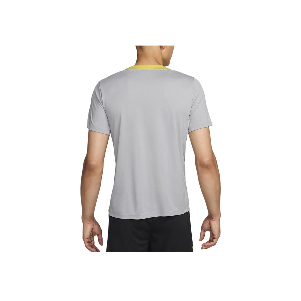 Nike Ливерпуль Dri-Fit FW24 ФК. Футболка-пуловер Strike Third Knit с коротким рукавом, мужская, светло-дымчато-серая FQ2611-078