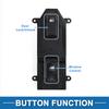 X Autohaux Передний правый переключатель стеклоподъемника для Hyundai Santa Fe 2007-2012 № 935752B000S4