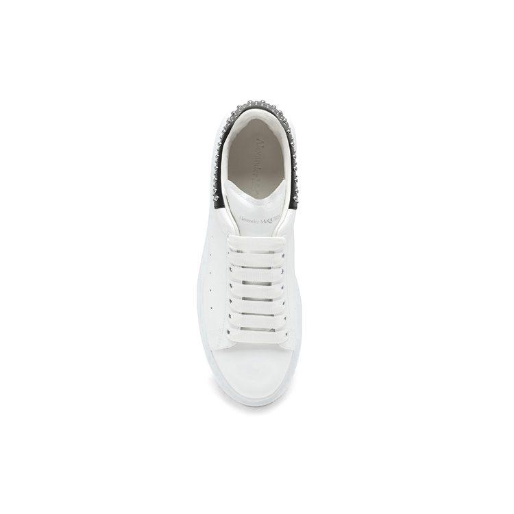 Alexander Mcqueen Кеды оверсайз с шипами 'Белый Черный' Женские 666406WHTQQ9089