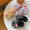 New Sandals Fashion Comfort Non Slip Girls Shoes Simple Sweet Princess Child Shoes Classic Summer Beach Daily Slippers 4-6Y 2025
