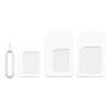 Переходник-конвертер с карты Nano SIM на Micro Standard для мобильного телефона, адаптер SIM-карты, конвертер, универсальный телефон для Nano SIM 4 в 1