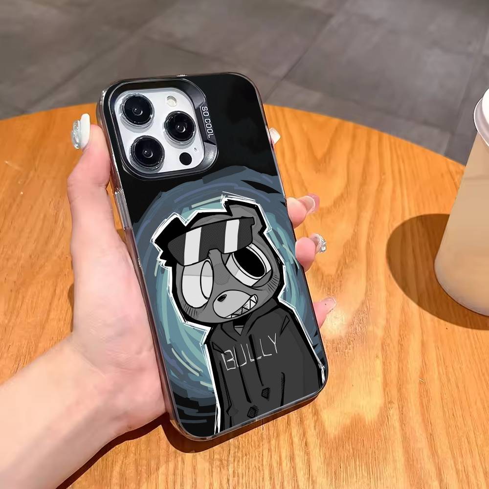 K-Kanye Y-YE West B-BULLY Чехол для телефона Для iPhone17,16,15,14,13,12,11,Pro,MAX Белый Матовый Ударопрочный Чехол