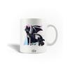 Ceramic Mug - Unicorn Dragon - 30cl - Dishwasher Safe - White - Round