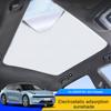 Автомобильный электростатический адсорбционный солнцезащитный козырек для ZEEKR 001 2021 2022 2023, солнцезащитный козырек для окна в крыше, затеняющая наклейка, внутренние аксессуары