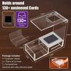 Acrylic Mtg Card Scanner Stand Trading Card Game Scanning Aid Mobile Phone Holder Party Supplies Card Storage Box