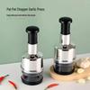Pat Pat Knife: Multifunctional Garlic Chopper & Vegetable Cutter, Manual Stainless Steel Kitchen Tool for Garlic and Vegetables