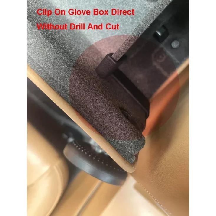 Glove Box Phone Mount Holder Set For Mag Safe For Porsche 997 911 Left Hand Drive LHD Model Car Charg-er Wire-less Compatible