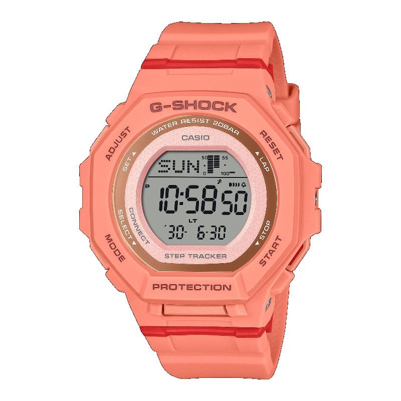 Casio Мужские кварцевые часы GMD-B300SC-4 из смолы, водонепроницаемые 200 м, ударопрочные, цифровые