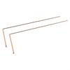 Copper Probe Head-round Metal Probing Rod 2pcs 99.9% Copper