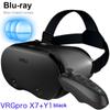 Vrgpro X7 3d VR гарнитура очки виртуальной реальности шлем для смартфонов линзы для телефонов с контроллерами наушники от 5 до 7 дюймов