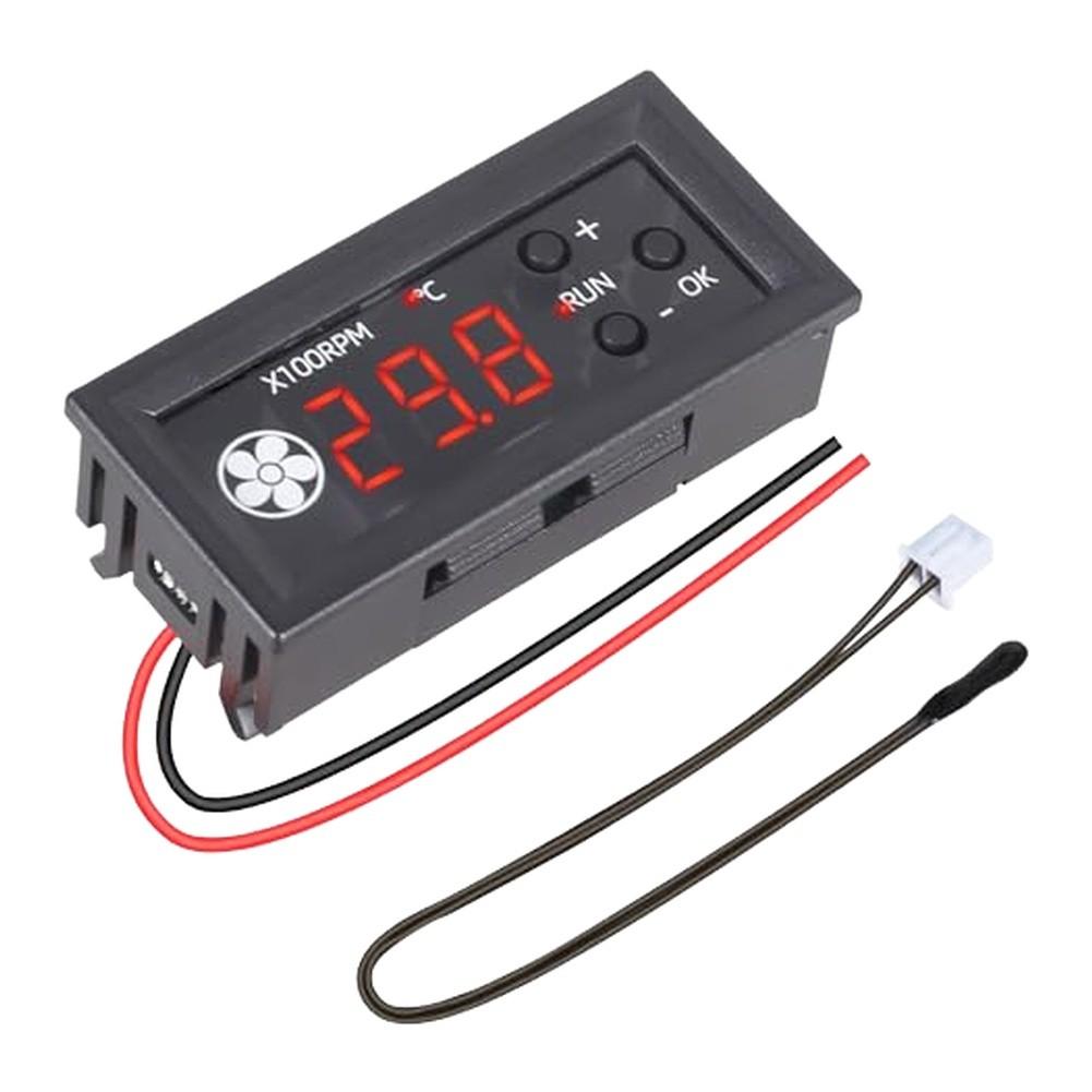 Energy Efficient Design DC12V Fan Control Temperature Monitor