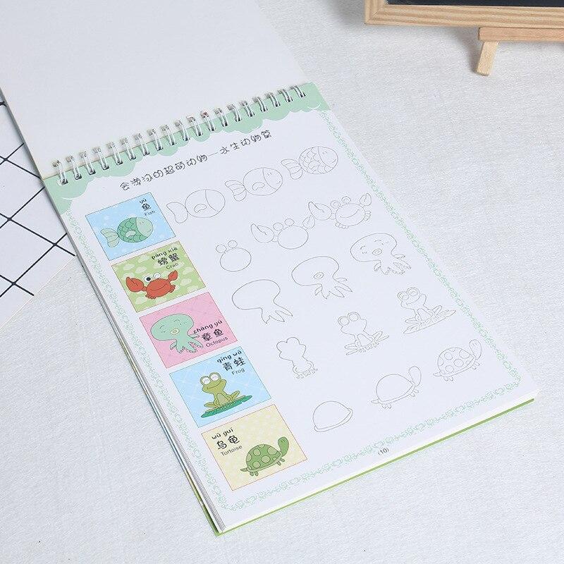 Животные, овощи, растения, мультфильмы, детские пазы, фигурки, книжка-раскраска с ручкой, детская живопись, возраст 3-8 лет