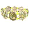 [E5825] - Green 'Aliénor' Designer Bracelet