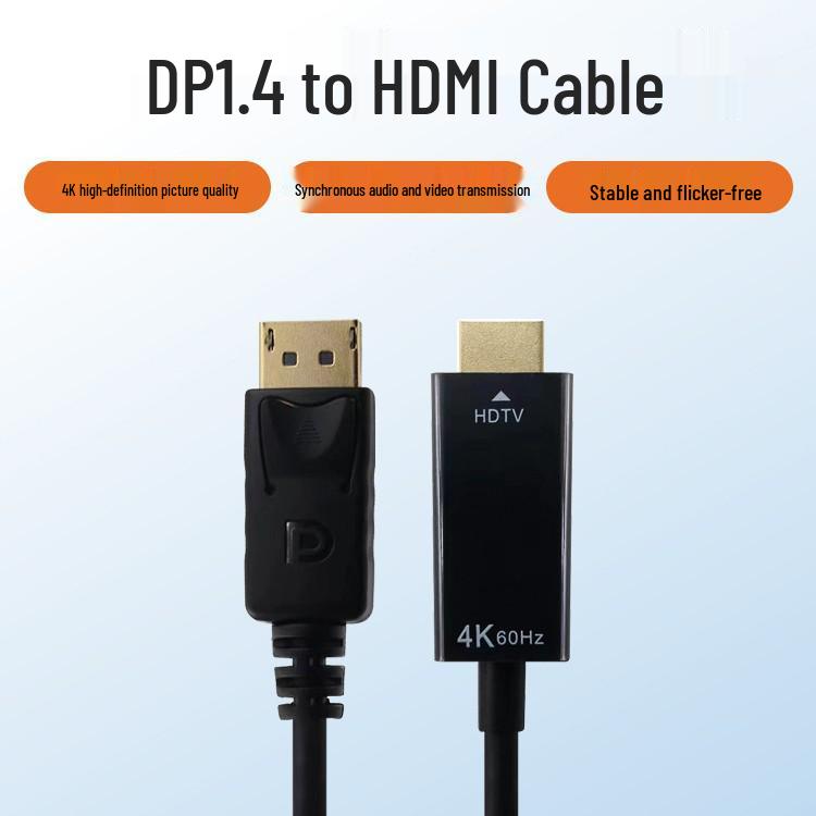 8-жильный адаптер-кабель DisplayPort на HDMI 4K