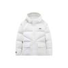 Anta Comfortable Casual Solid Color Down Jacket Unisex Outerwear Paper-White 172348901-1