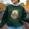 Vinage Women Alice In Wonderland Print Sweater Bookish Sweatshirt Literary Comfort Sweatshirt Crewneck Y2K Streetwear