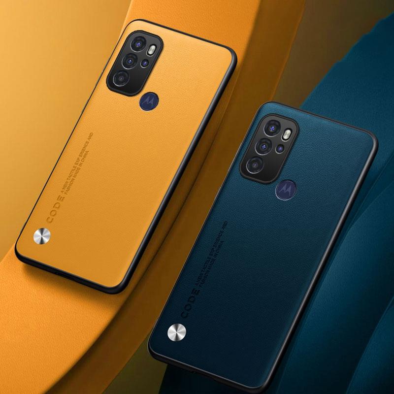 Роскошный чехол из искусственной кожи для Motorola Moto G60S, задняя крышка, матовый силиконовый противоударный чехол для телефона с полной защитой для Motorola G60S