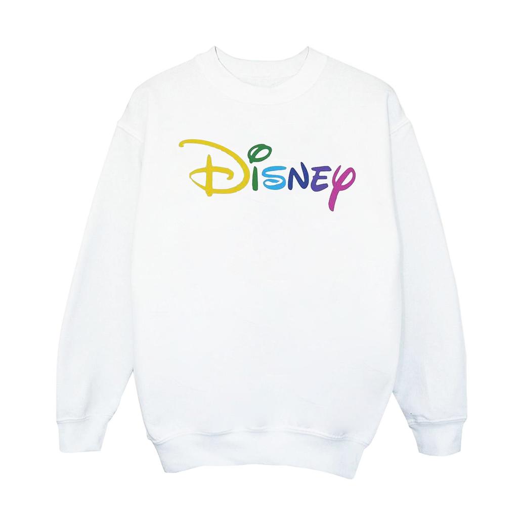 Disney Mens Colour Logo Sweatshirt
