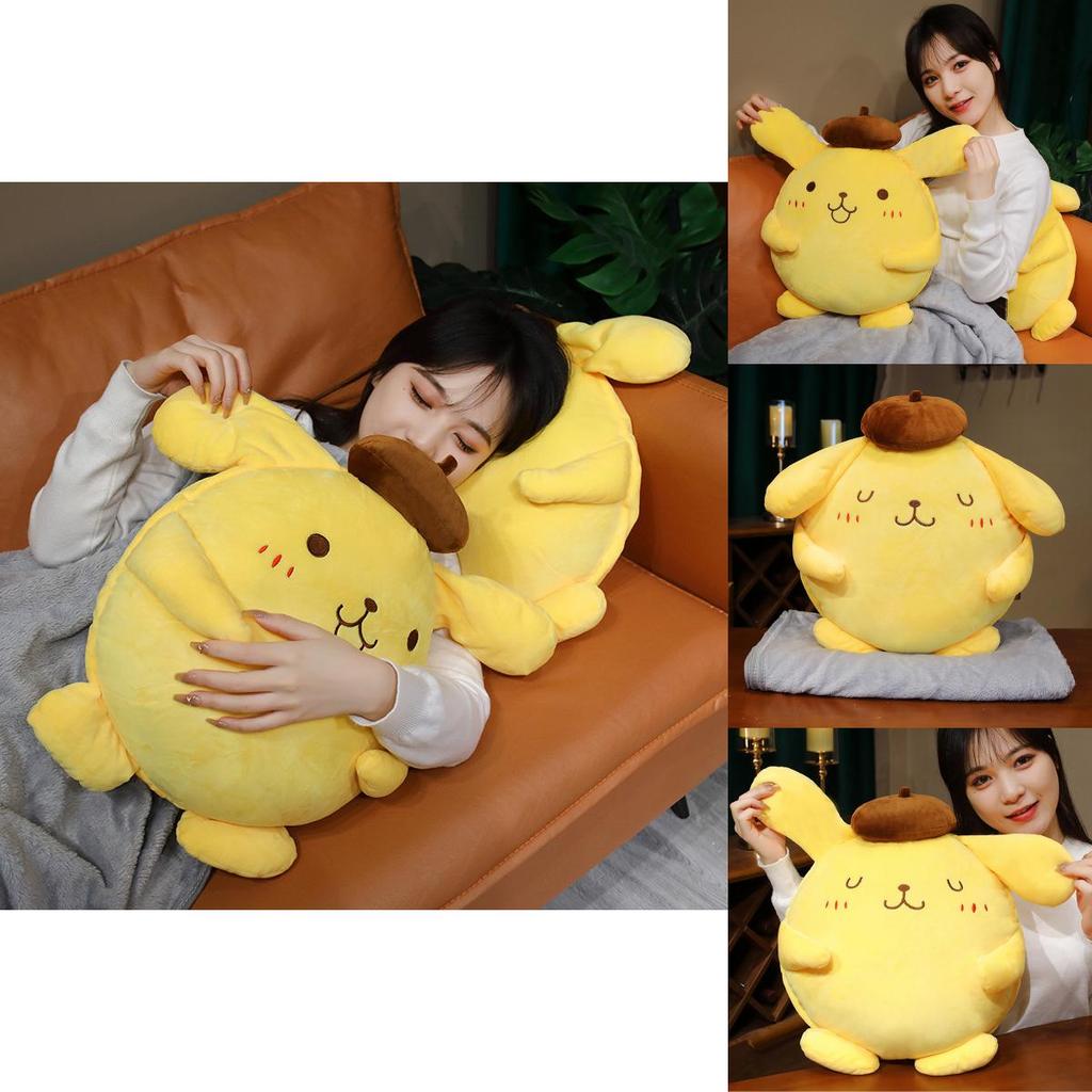Soft And Cuddly Pudding Dog Plushie Perfect For Bedtime Snuggles And Decor