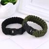 23cm Seven Core Paracord Escape Outdoor Emergency Plaited Rope EDC Camping Survival Saving Bracelet Tools Umbrella Rope Bracelet