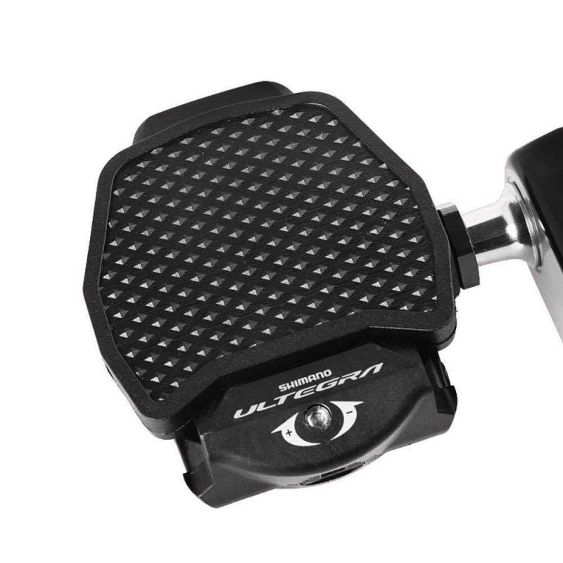 Richy Road Bike Pedal Adapters Compatible With SPD LOOK Cleats Convert Clipless To Flat Pedals