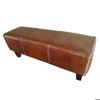 Bench Banquette - DKD Home Decor - Aluminium and Teak - Leather - Interior - Chic