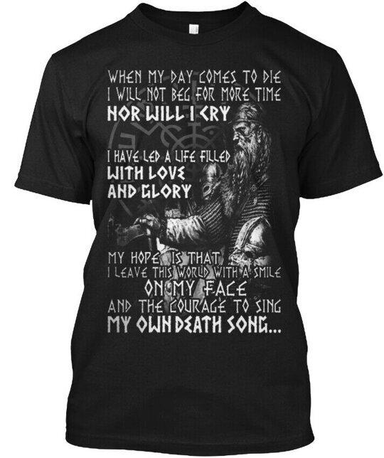 Viking Son Of Odin Valhalla Tee T-Shirt Made in the USA Size S to 5XL Unisex T-Shirt