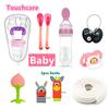 10 In 1 Combo Baby Pacifier Nipple Food Fruit Milk Feeding Bottles With PP Box Nibbler Learn Chewing Straw Handle Teething