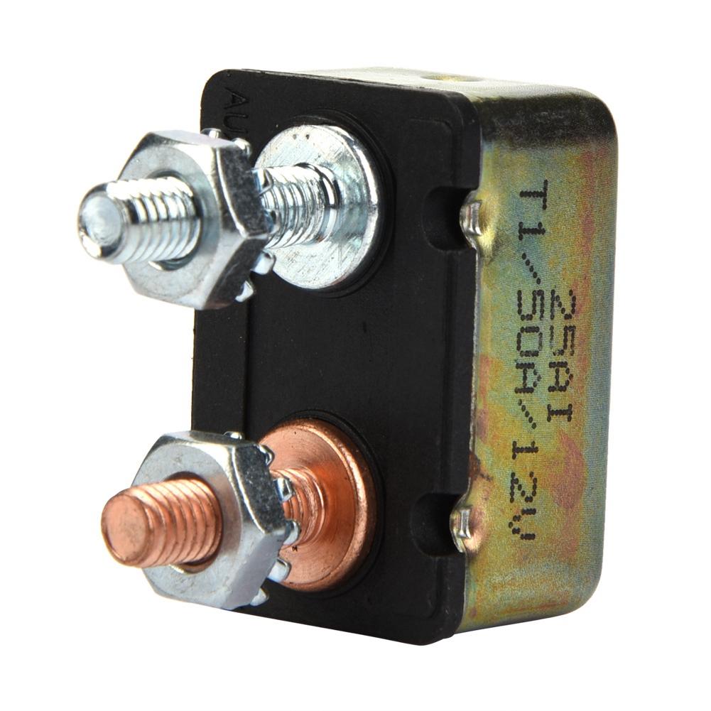 Авто Морской 12 24В Универсальный Автоматический Сброс Предохранителя Автоматический Выключатель с Металлической Крышкой (50А)