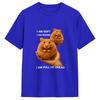 Cute Hamster MeMe T Shirt for Unisex Pure Cotton Leisure TShirts Round Neck Tees Short Sleeve Clothes Plus Size
