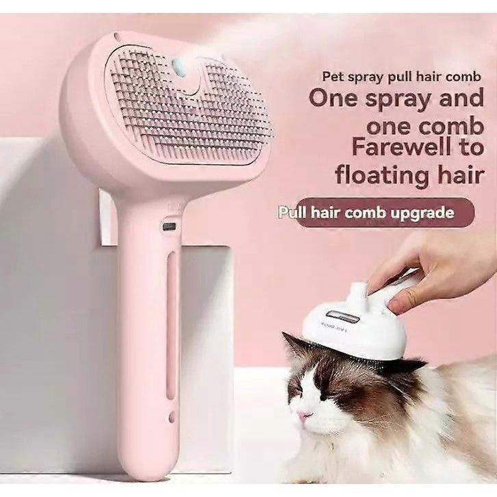 Kivori Pet Grooming Brush Steamer Spray Comb