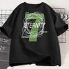 Unisexs T Shirt Relaxed Fit Round Neck Short Sleeve Bold Graphic Print Casual Streetwear Summer Comfortable Daily Wear  Harajuku